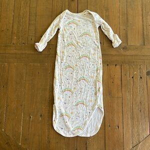 Posh peanut parz rainbow cloud knotted gown